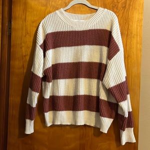 CJLA sz medium stripe sweater